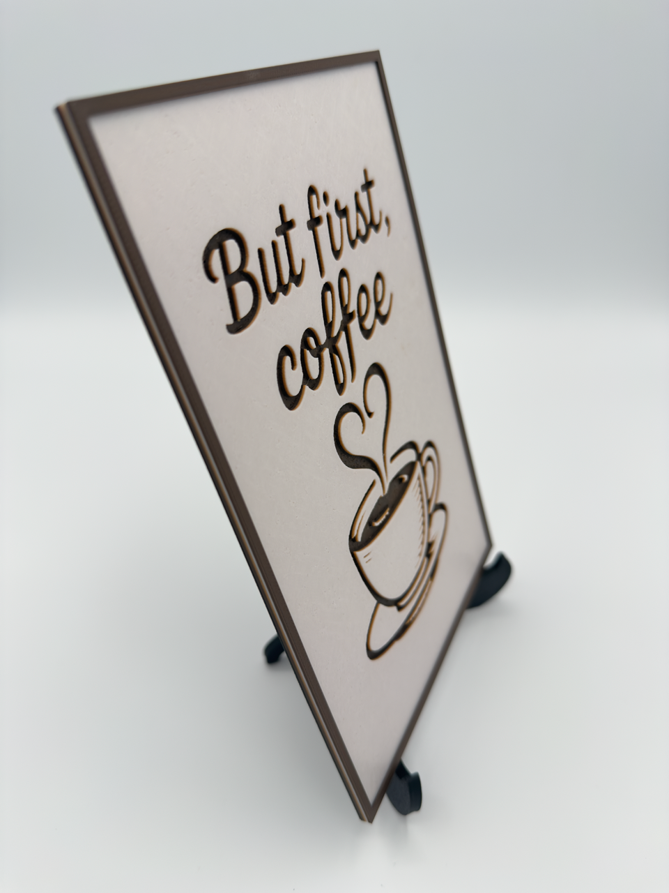 But First Coffee - Wall art