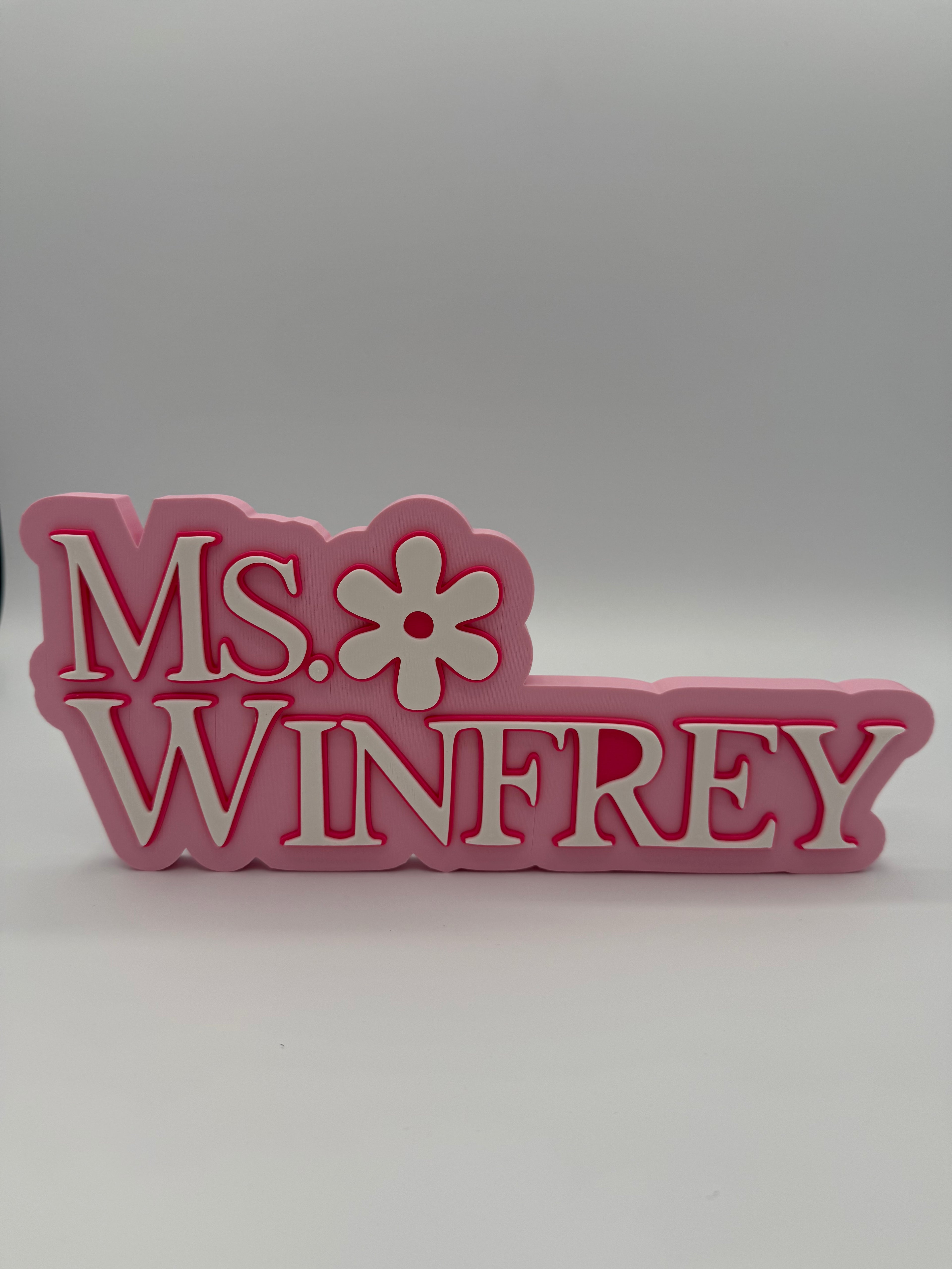 Personalized Teacher Gift – Custom Name Sign  (for Desk or Classroom Door)