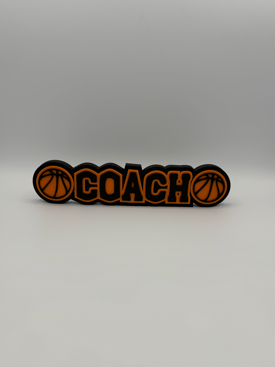 Personalized Basketball Name Sign with Optional Pencil Holder