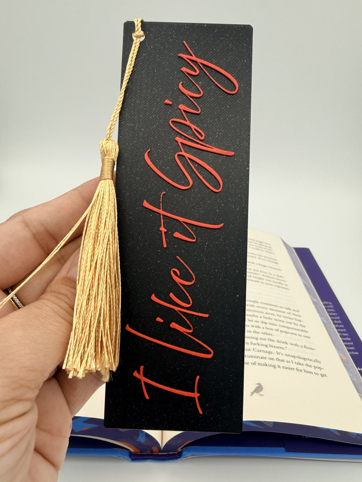 I like it Spicy Sparkling Bookmark