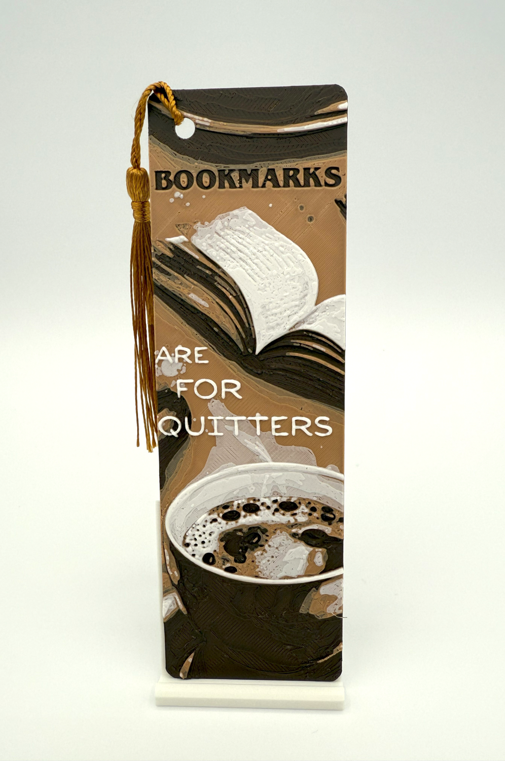 Bookmarks are for quitters with Tassel