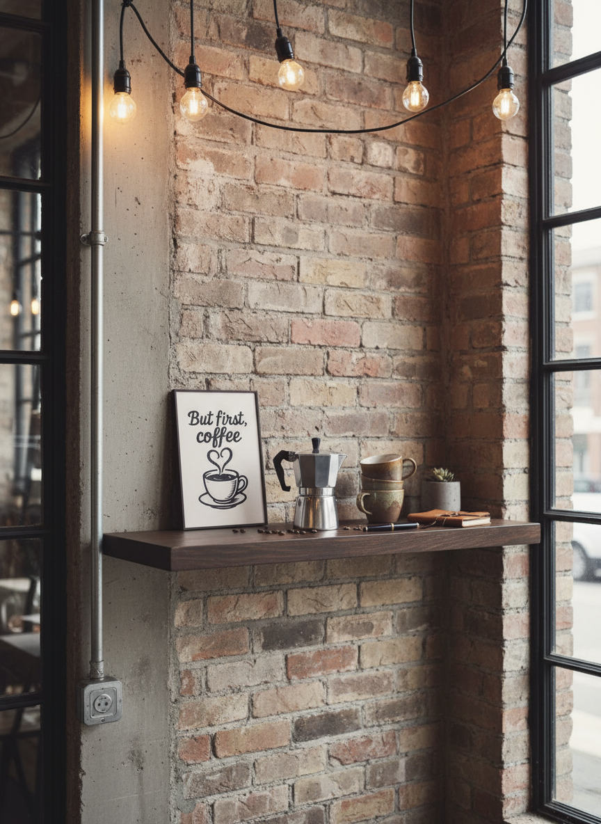 But First Coffee - Wall art