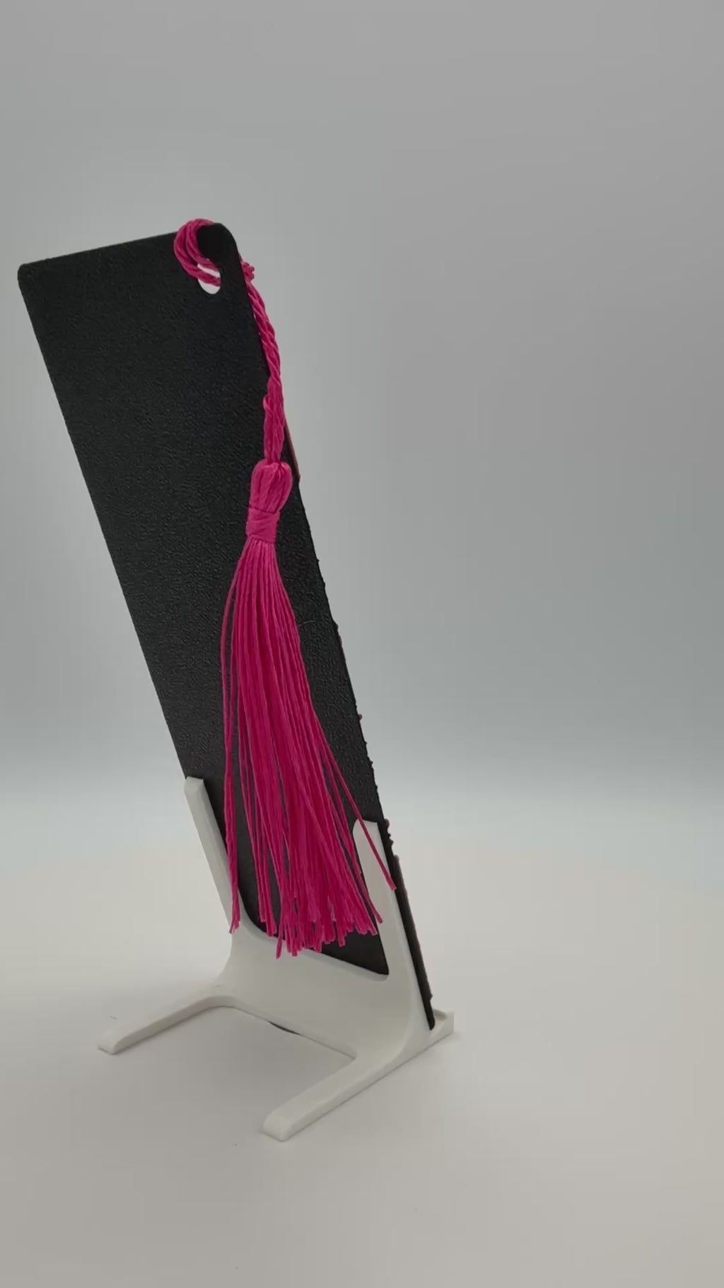Bookmark  - I read past my bedtime with Tassel