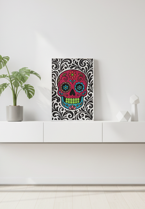 Sugar Skull Wall Art |